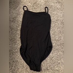 Bloch black dance leotard